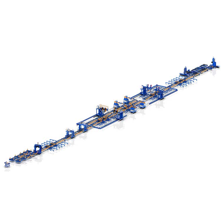 Cosa rende cruciale una linea di saldatura per travi scatolate per la fabbricazione di acciaio ad alta efficienza?